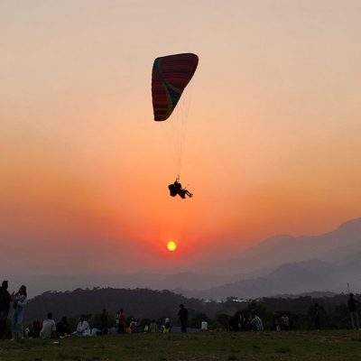 Discover the magic of Bir Landing Sunset Point's stunning golden vistas