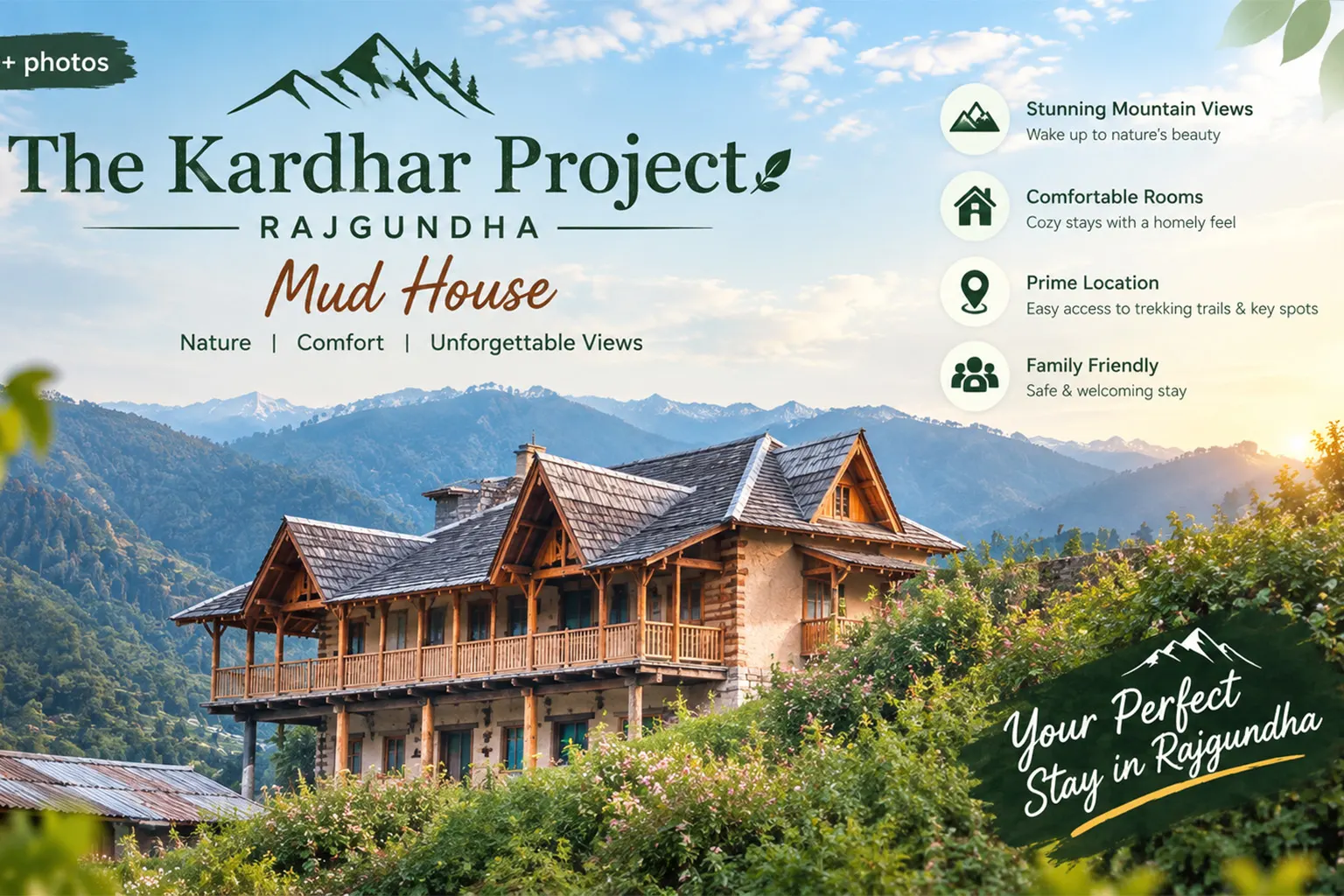 The Kardhar Project Himalayan Mud House